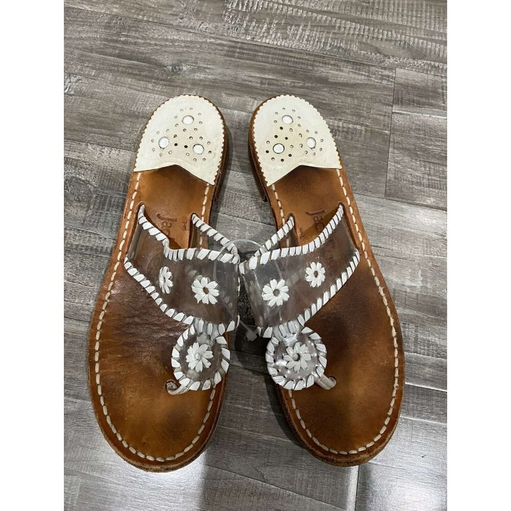 Jack Rogers Womens Stephen Bonanno Flat Sandals, Size 7 m